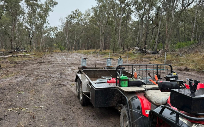 Quad bike spray trailer rural property - Blocka's Rural and Earthworx, Warwick QLD